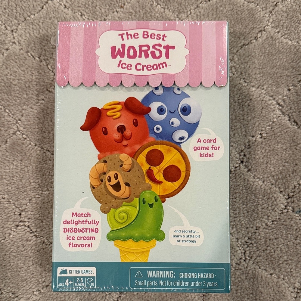 The Best Worst Ice Cream Card Game